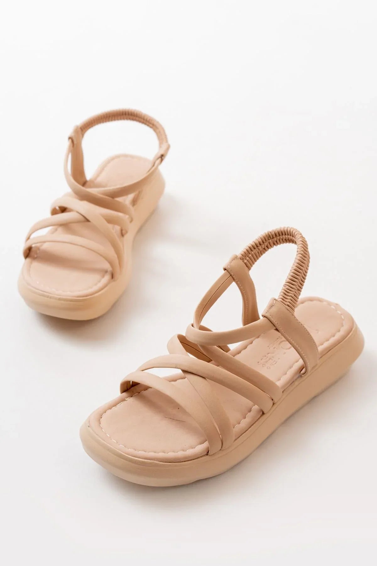 841-841 Sandales femme à élastique - Justyol