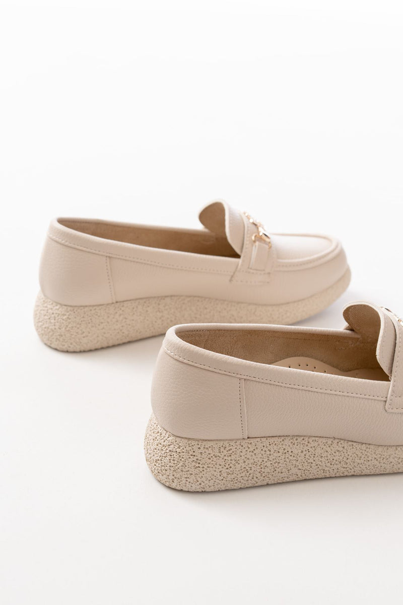 Mocassins Femme à Bijou Strass – Petit Talon 1,5 cm