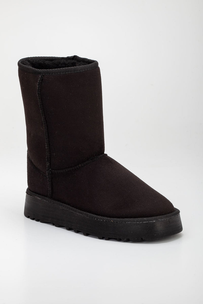 Bottes Fourrées Femme à Semelle Épaisse – Confort Hivernal et Style Tendance