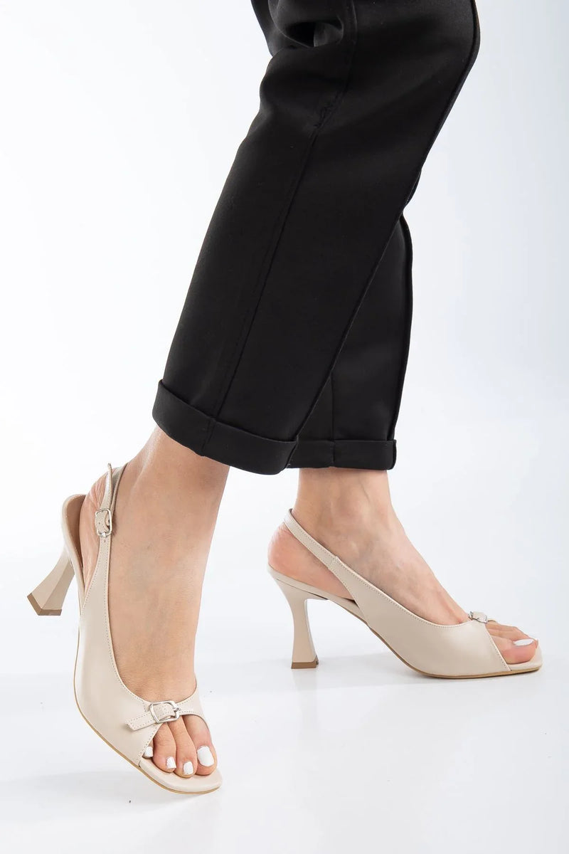 Escarpins Slingback Femme à Talon 7,5 cm – Modèle Felya