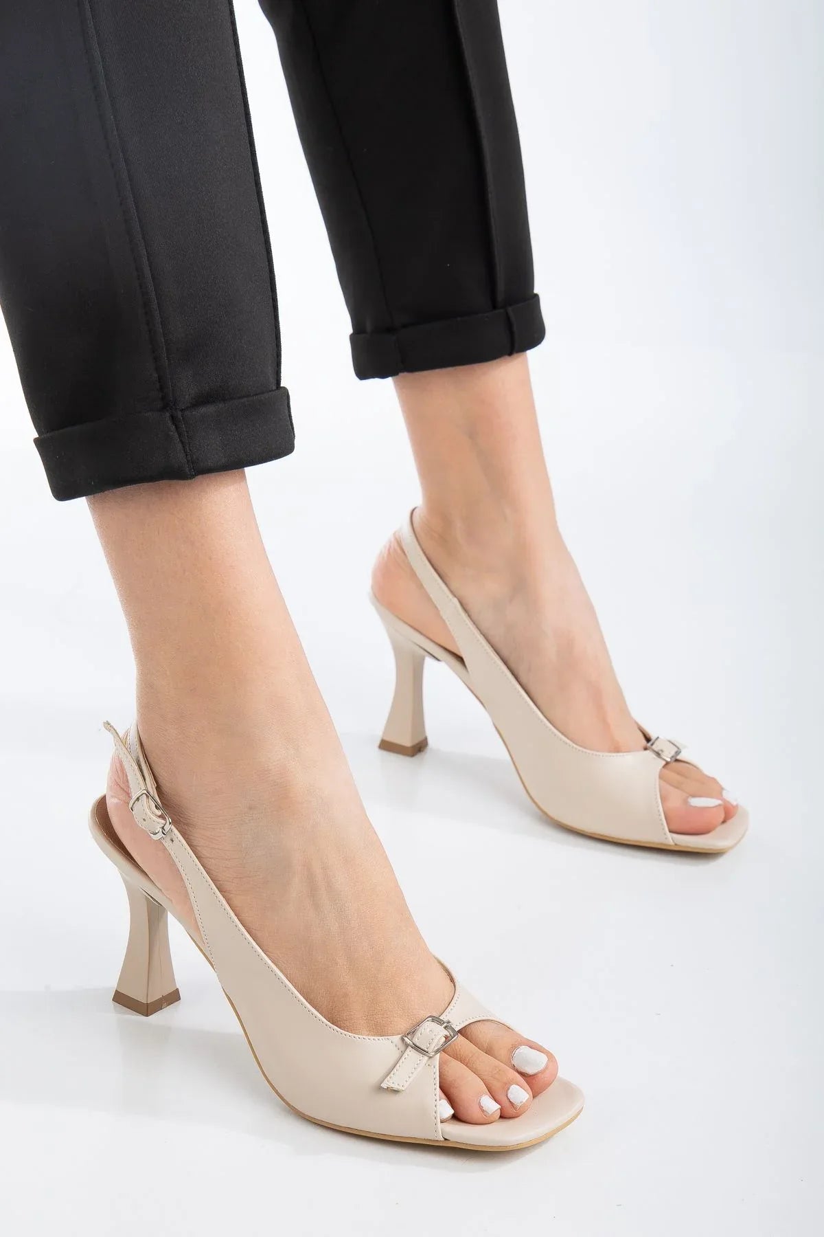 Escarpins femme avec dos ouvert - Justyol