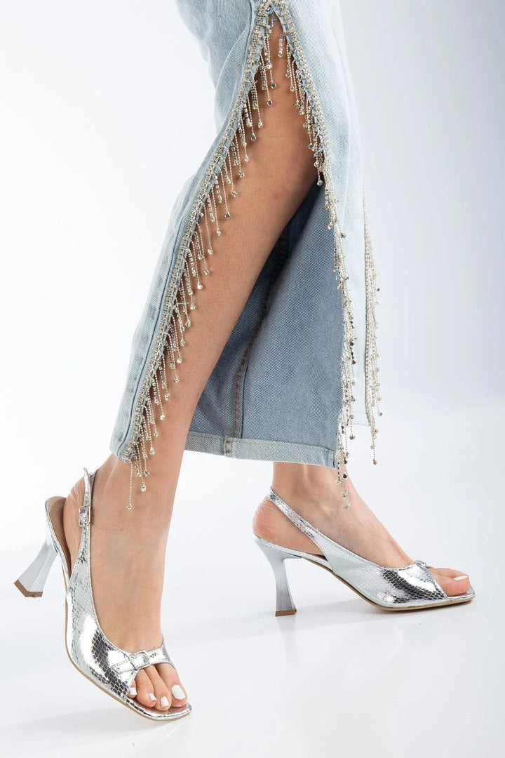 Escarpins Slingback Femme à Talon 7,5 cm – Modèle Felya