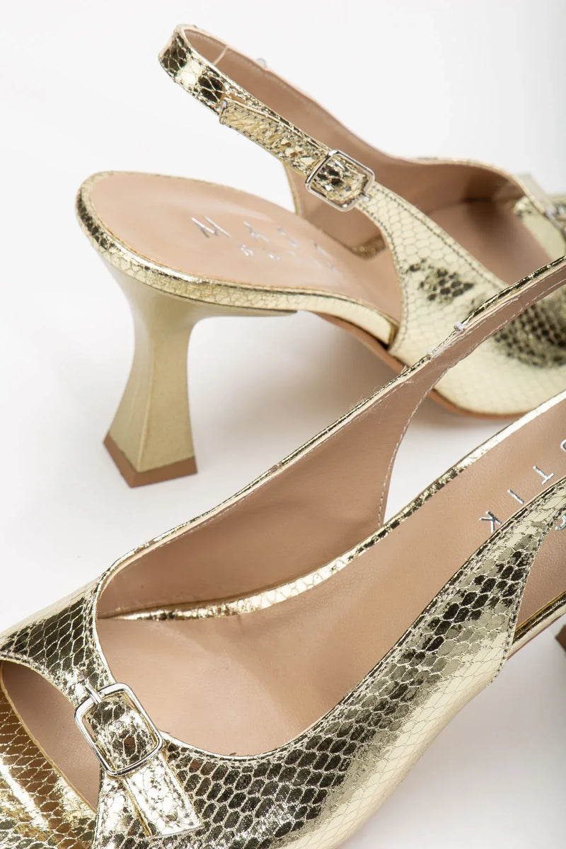Escarpins Slingback Femme à Talon 7,5 cm – Modèle Felya