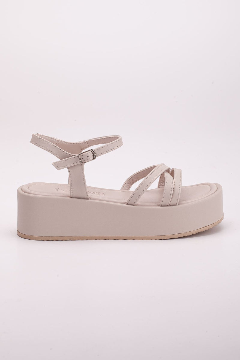 Sandales femme plateforme 5 cm – Sandales estivales confortables à bride ajustable