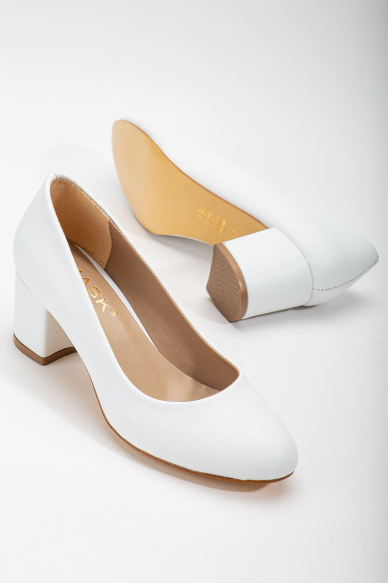 Sabots femme à boucle – Mules fermées à semelle épaisse confort 5 cm