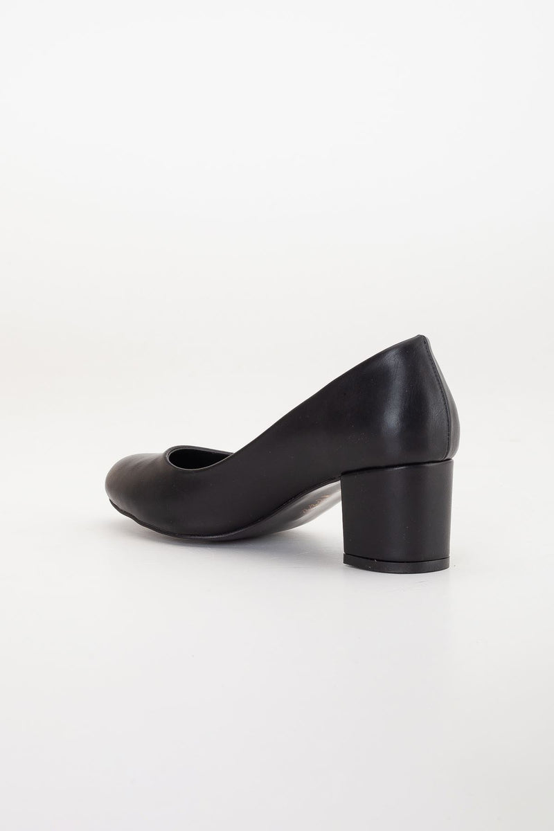 Sabots femme à boucle – Mules fermées à semelle épaisse confort 5 cm