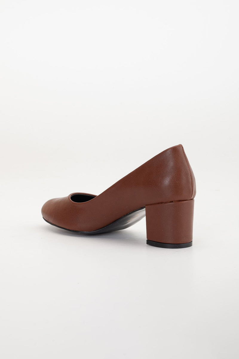 Sabots femme à boucle – Mules fermées à semelle épaisse confort 5 cm