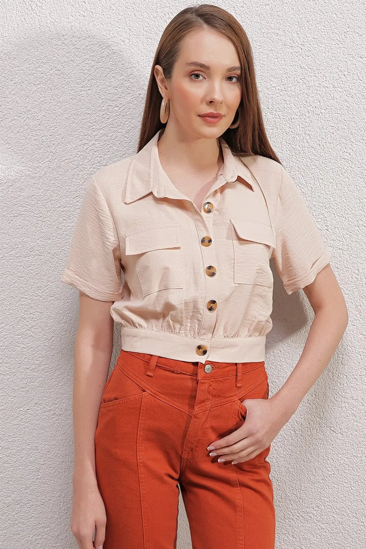 Veste cropped 0663 - Confort et élégance - Justyol