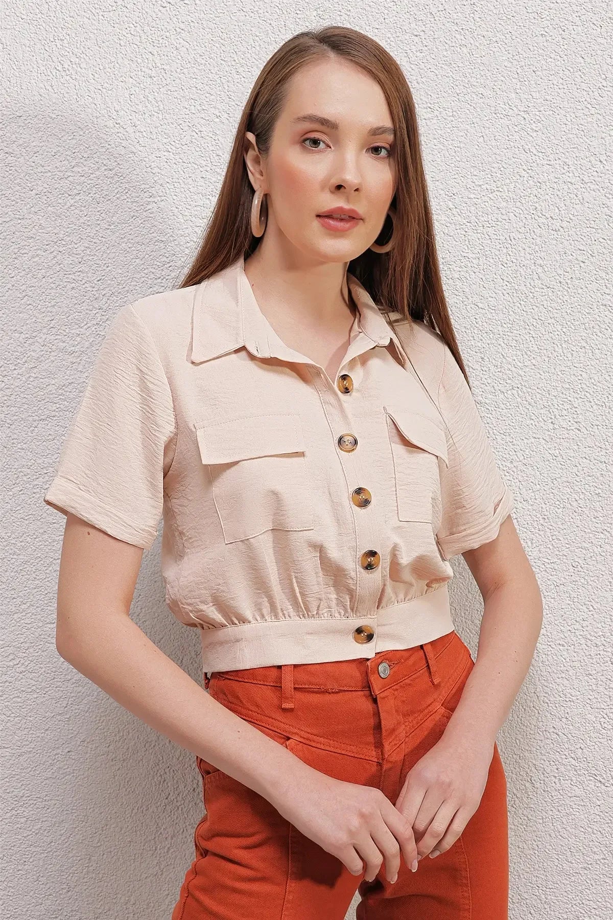 Veste cropped 0663 - Confort et élégance - Justyol