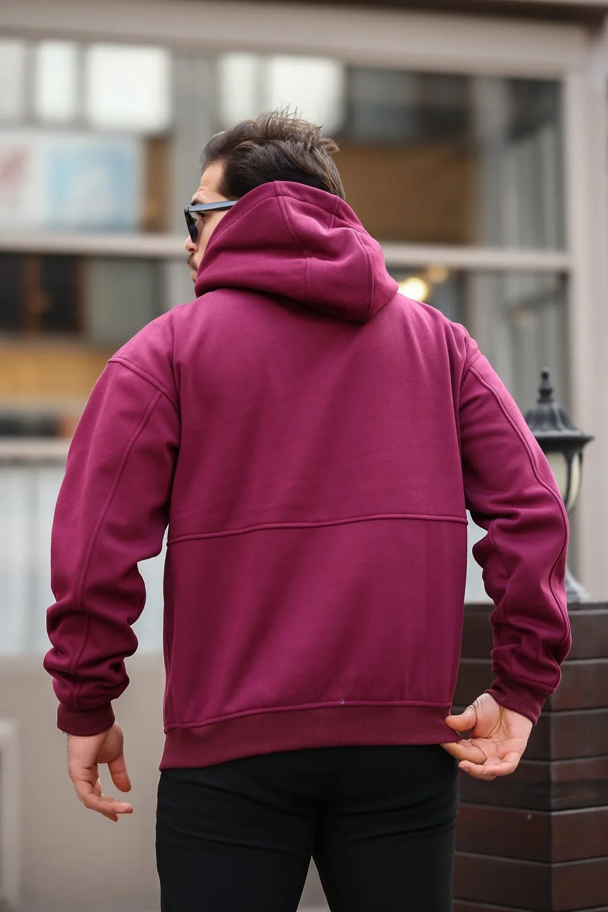 Hoodie Doux en Fleece Brossé - Confortable et Pré-Lavé, Idéal pour Toutes Occasions - Justyol