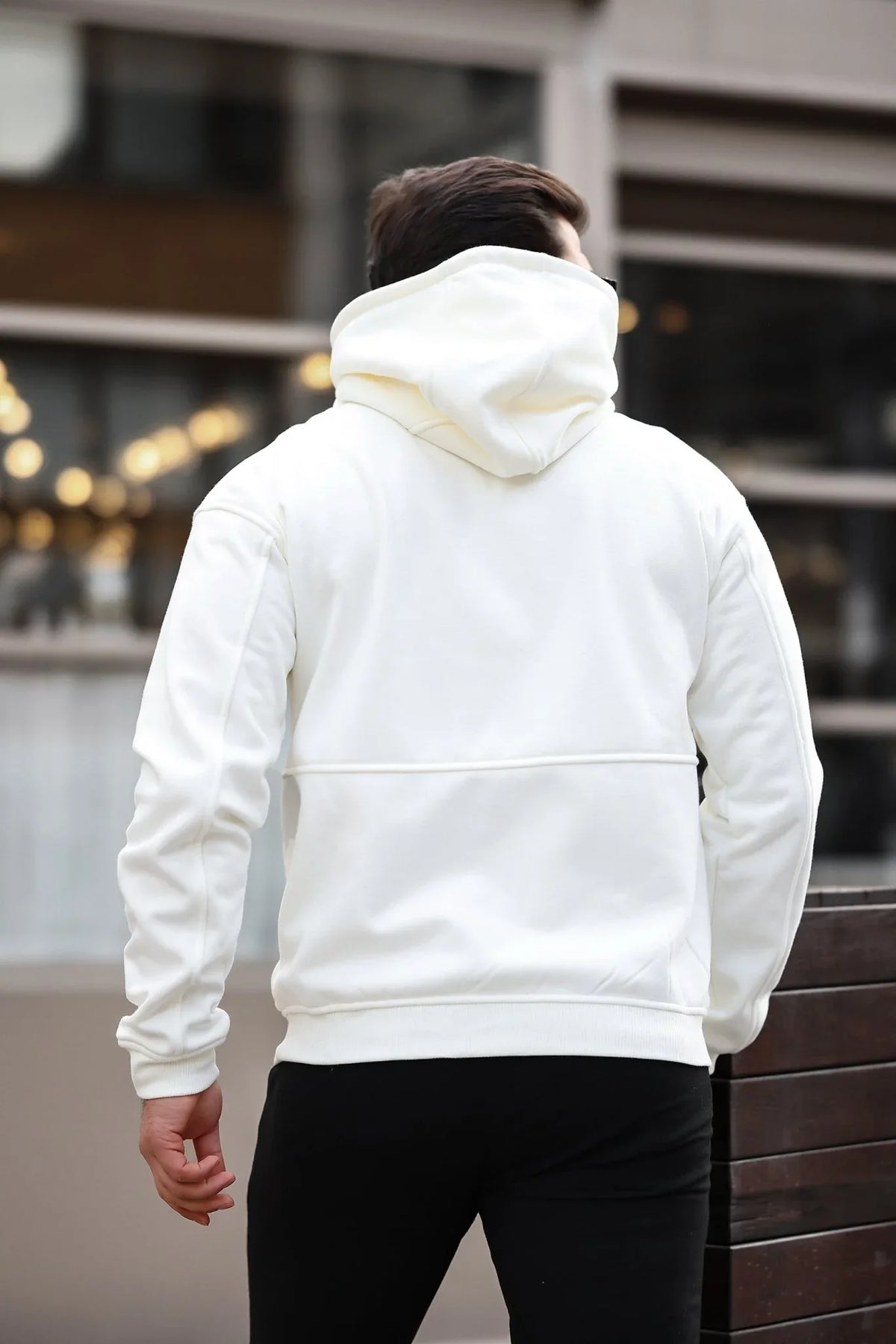 Hoodie Doux en Fleece Brossé - Confortable et Pré-Lavé, Idéal pour Toutes Occasions - Justyol