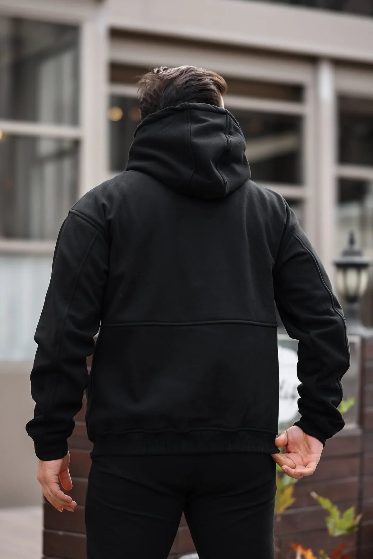 Hoodie Doux en Fleece Brossé - Confortable et Pré-Lavé, Idéal pour Toutes Occasions - Justyol