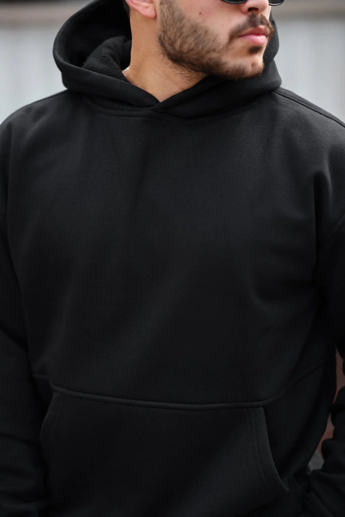 Hoodie Doux en Fleece Brossé - Confortable et Pré-Lavé, Idéal pour Toutes Occasions - Justyol