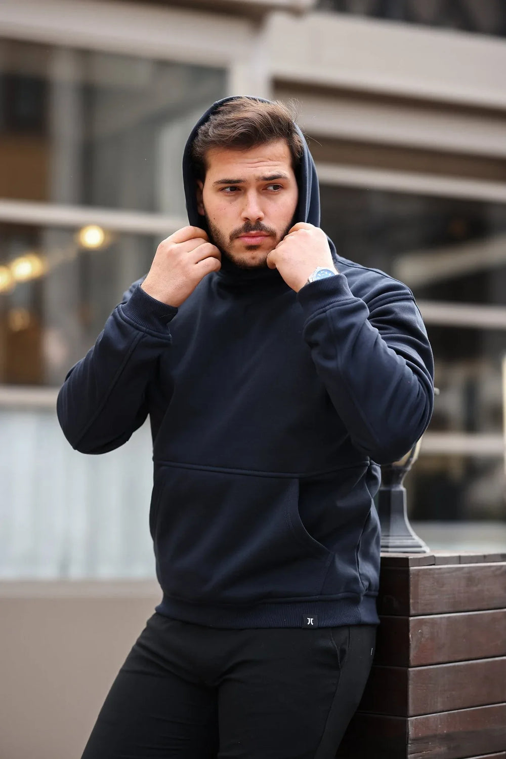 Hoodie Doux en Fleece Brossé - Confortable et Pré-Lavé, Idéal pour Toutes Occasions