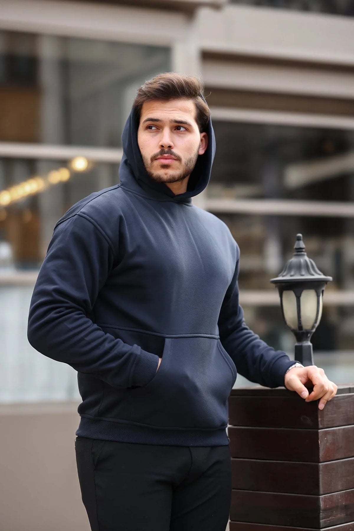 Hoodie Doux en Fleece Brossé - Confortable et Pré-Lavé, Idéal pour Toutes Occasions - Justyol