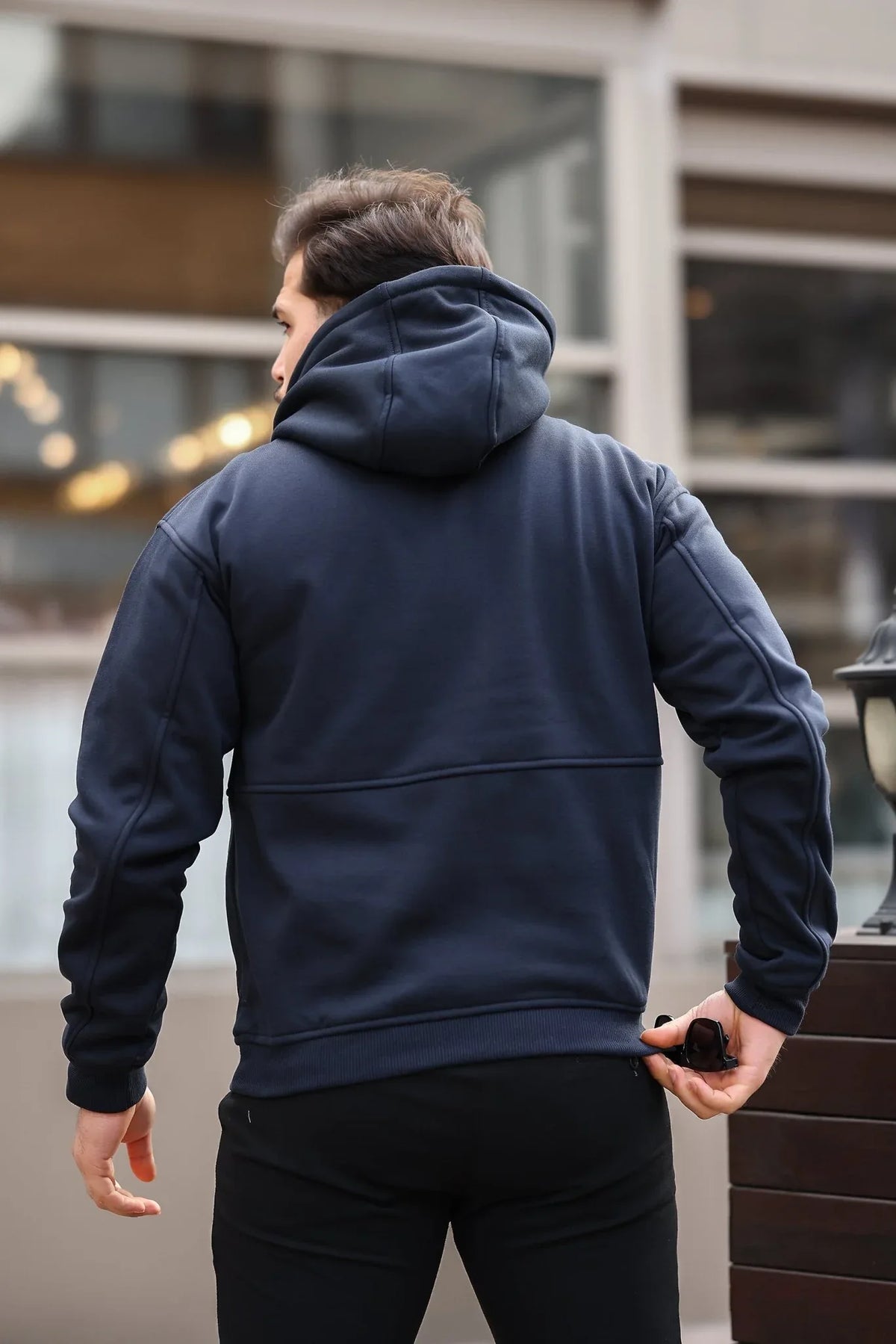 Hoodie Doux en Fleece Brossé - Confortable et Pré-Lavé, Idéal pour Toutes Occasions - Justyol