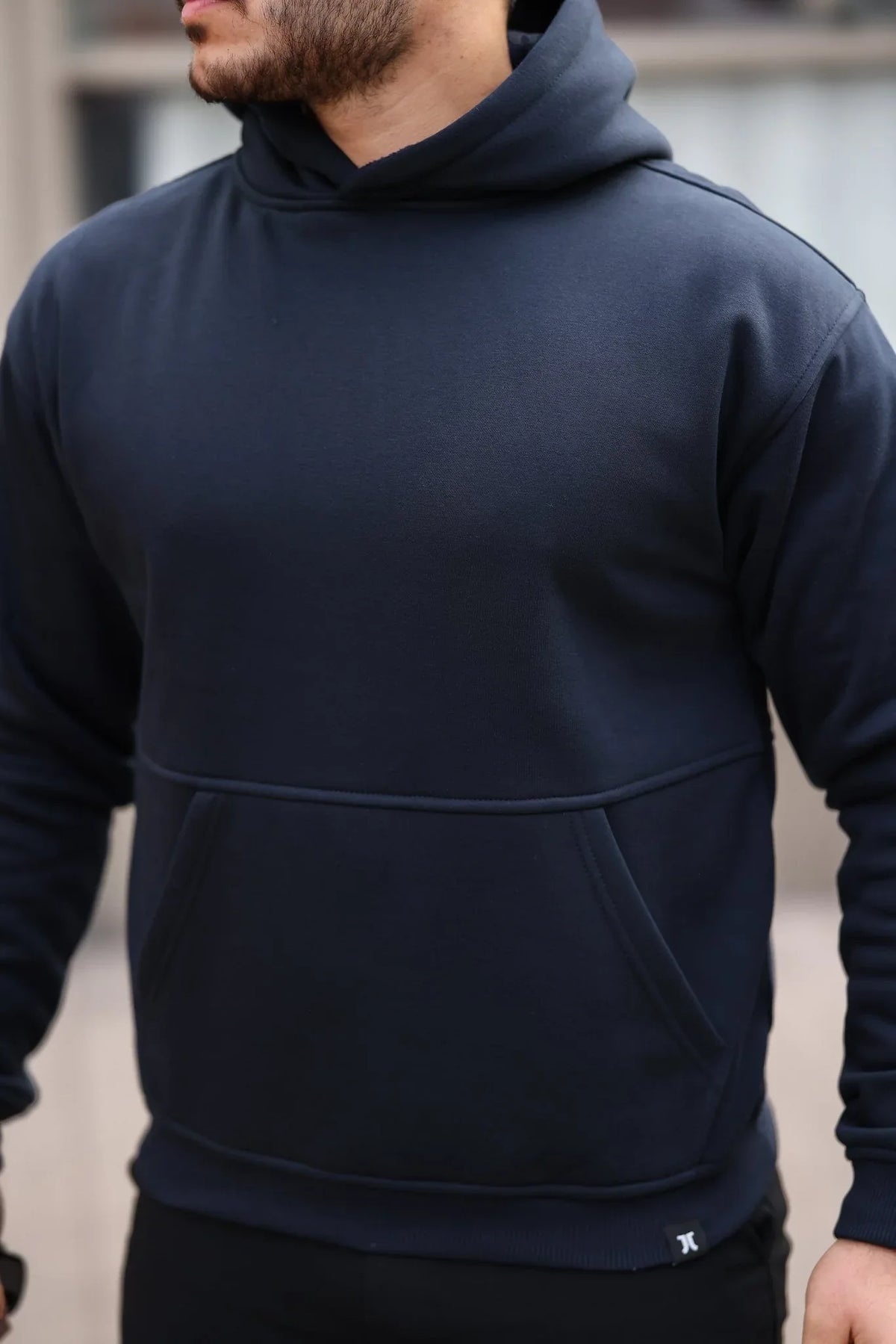 Hoodie Doux en Fleece Brossé - Confortable et Pré-Lavé, Idéal pour Toutes Occasions - Justyol