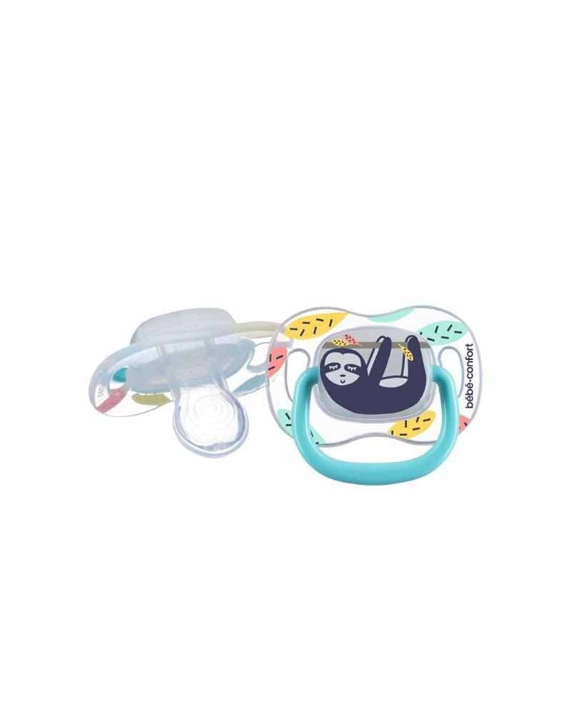 BB CONF SUCETTES REVERSIBLES PHOSPHO 6-36 M SILICONE LAZY SLOTH X2 7065