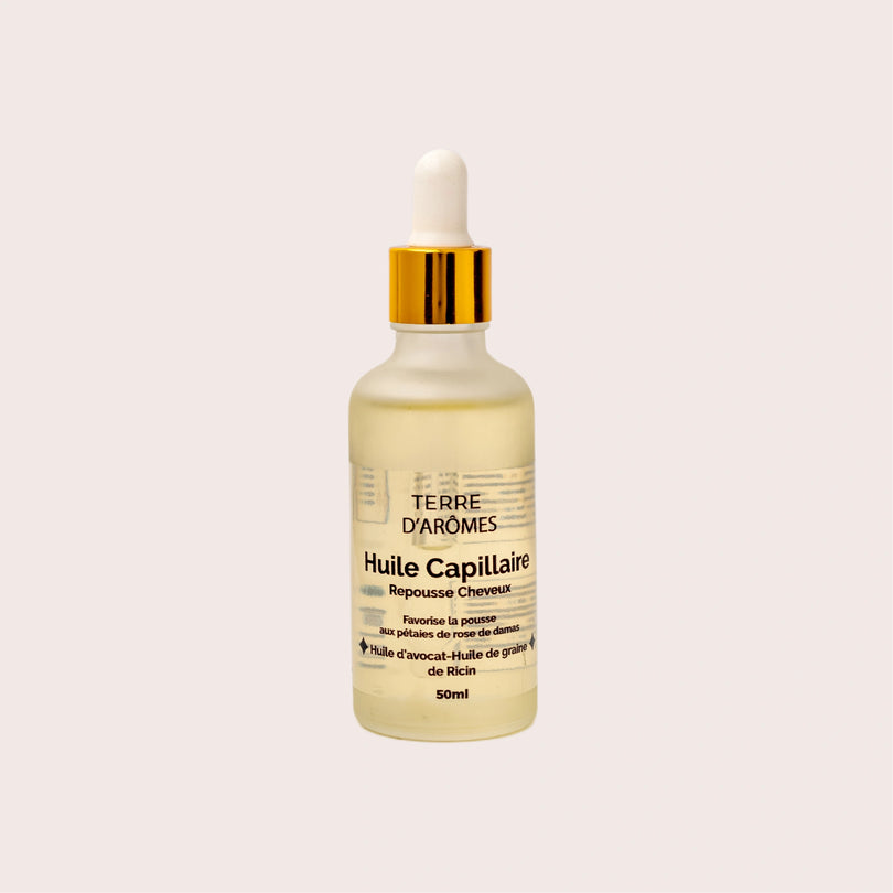 Huile capillaire repousse cheveux 50ml