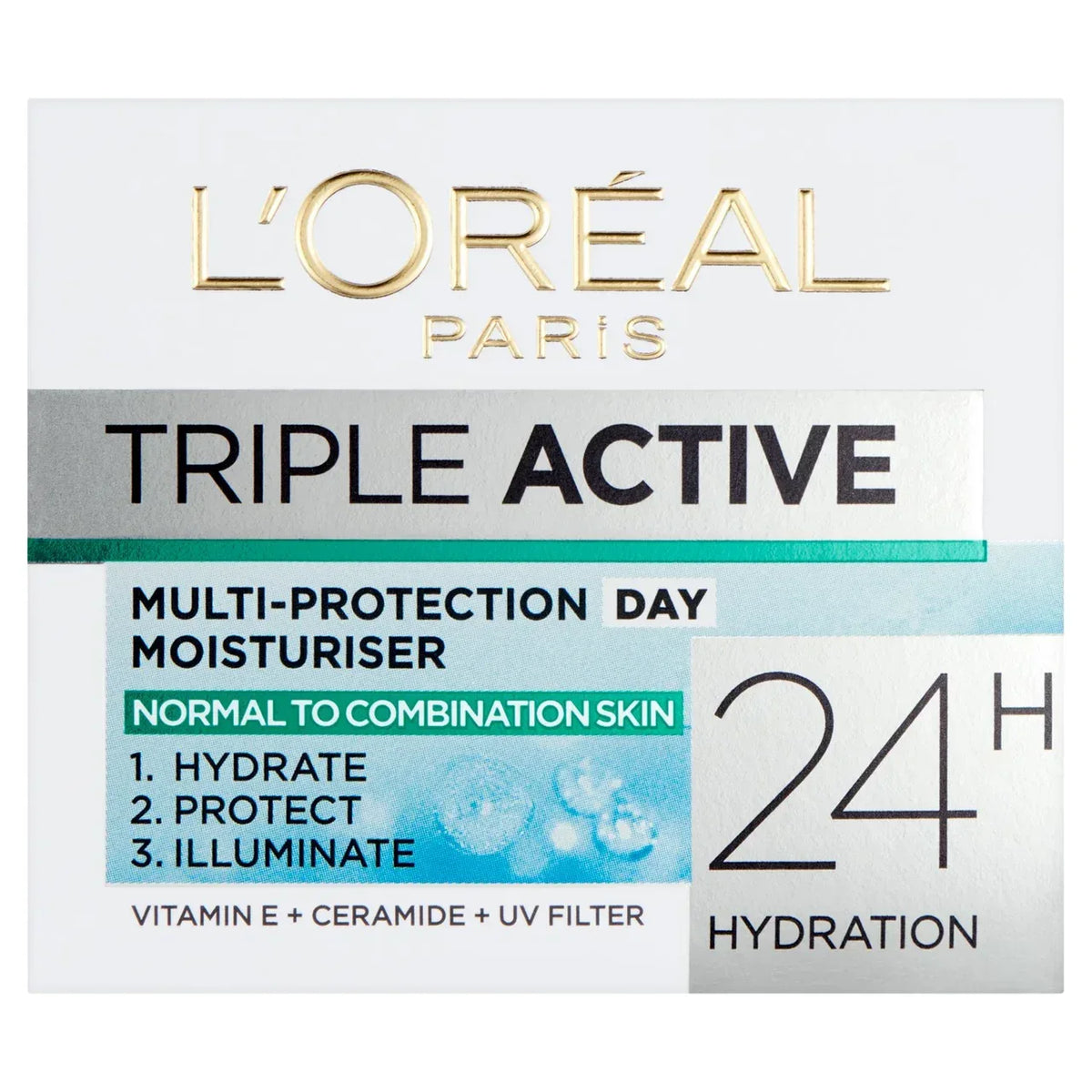 TRIPLE ACTIVE JOUR PEAU NORAMLE A MIXTE POT 50ML - Justyol
