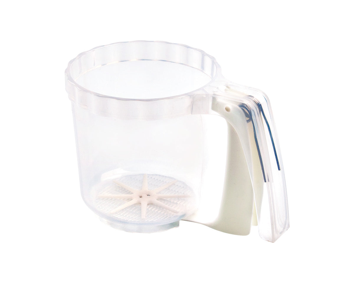 Tamis à Farine Pratique BARONESS en Acier et Plastique
