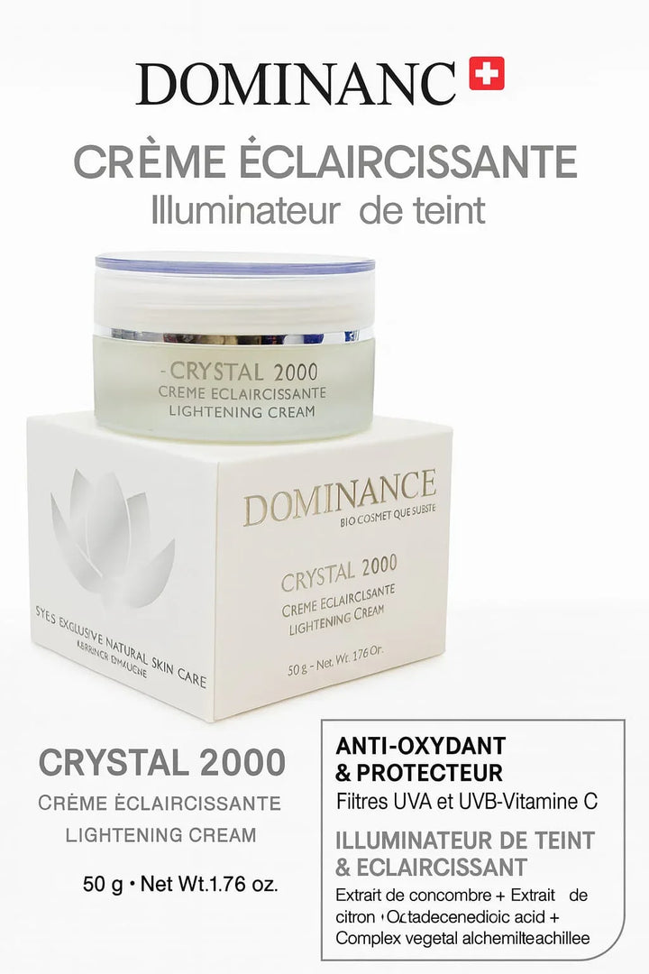 DOMINANCE CRYSTAL 2000 CREME ECLAIRCISSANTE 50 ML