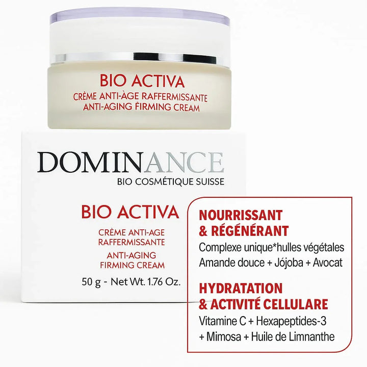 DOMINANCE CREME ANTI AGE RAFFERMISSANTE BIO ACTIVA 50ml