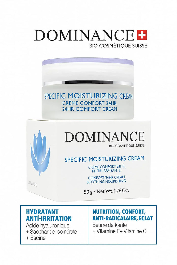 DOMINANCE CRÈME CONFORT HYDRATANTE 24H