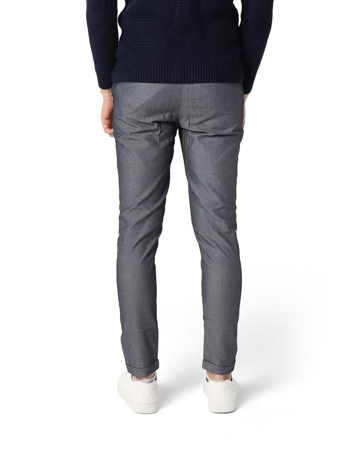 Pantalon homme classique à coupe slim – Gris élégant, idéal pour les looks quotidiens – JOG22SFGA23569TM1