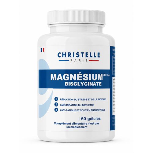 Magnésium bisglycinate 360 mg - 60 gélules hallal