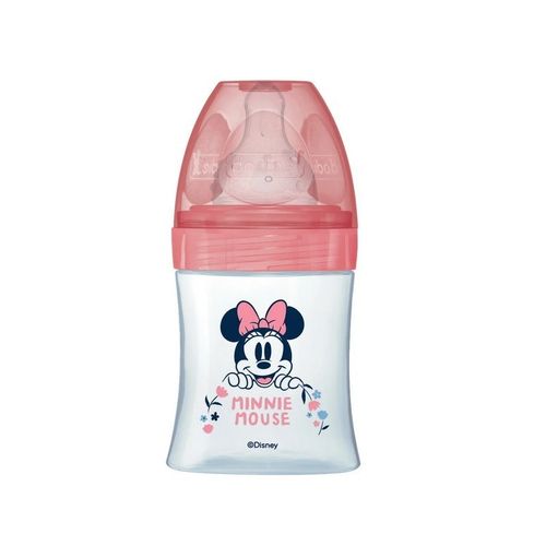 DODIE BIB INI+ 150 ML MINNIE ROSE 0-6 MOIS TETINE RONDE 3 VITESSES DEBIT 1 7637