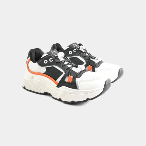 Baskets homme avec détails orange – Style sportif et tendance - SHO25GCML25613TM1