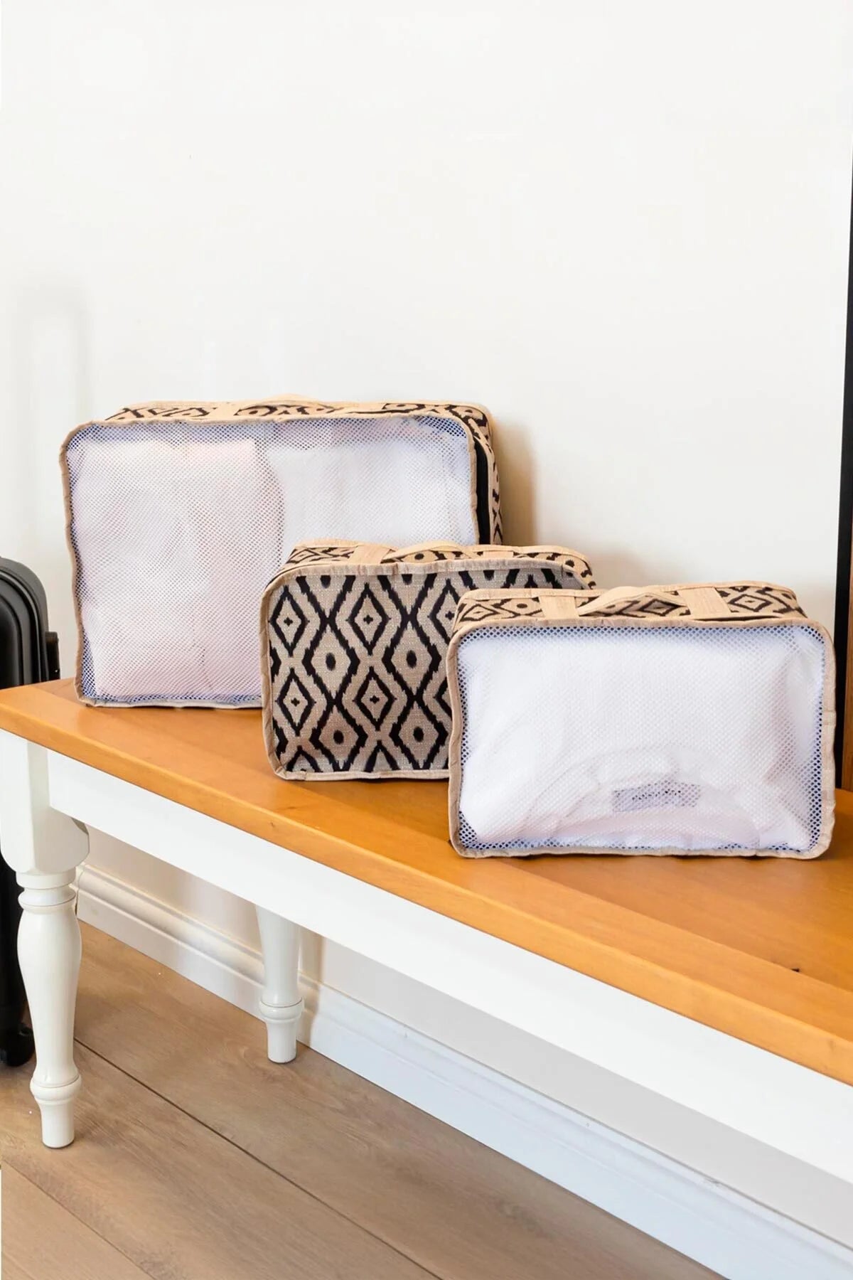 Set de 3 Organisateurs de Valise Boho