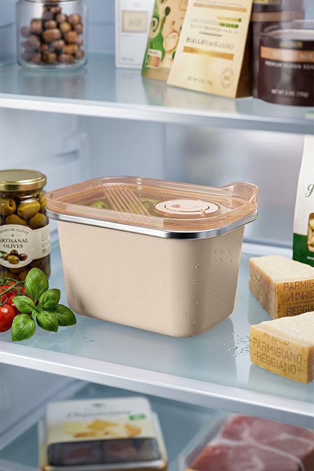 Boîte de Conservation Sous Vide en Inox 304 – 500 ml | Contenant Alimentaire avec Couvercle