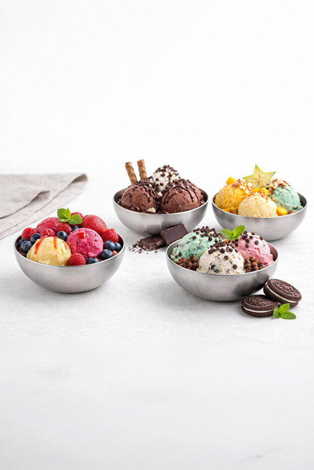 Bol Inox Multifonction 9 cm pour Sauces et Mezzés