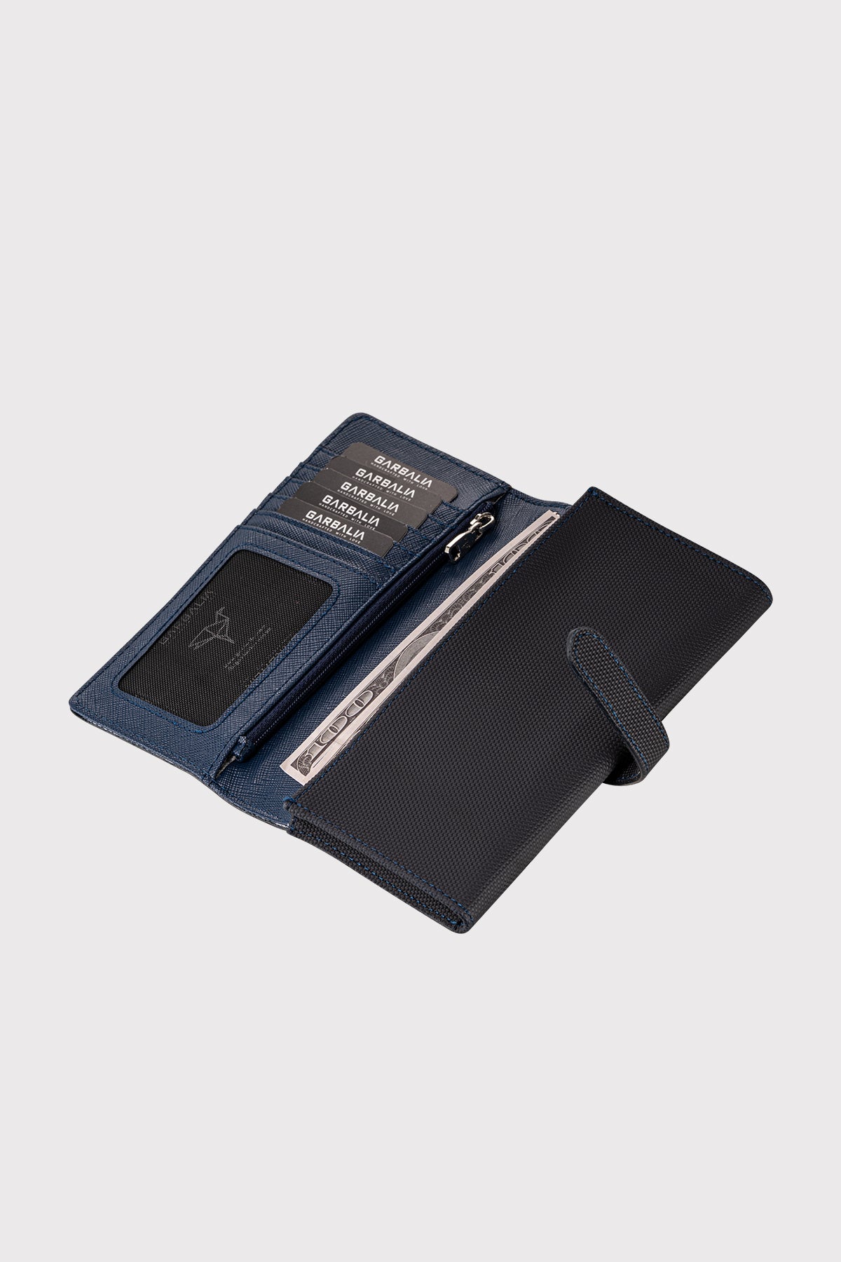 Portefeuille Femme avec Compartiment Téléphone et Dragonne