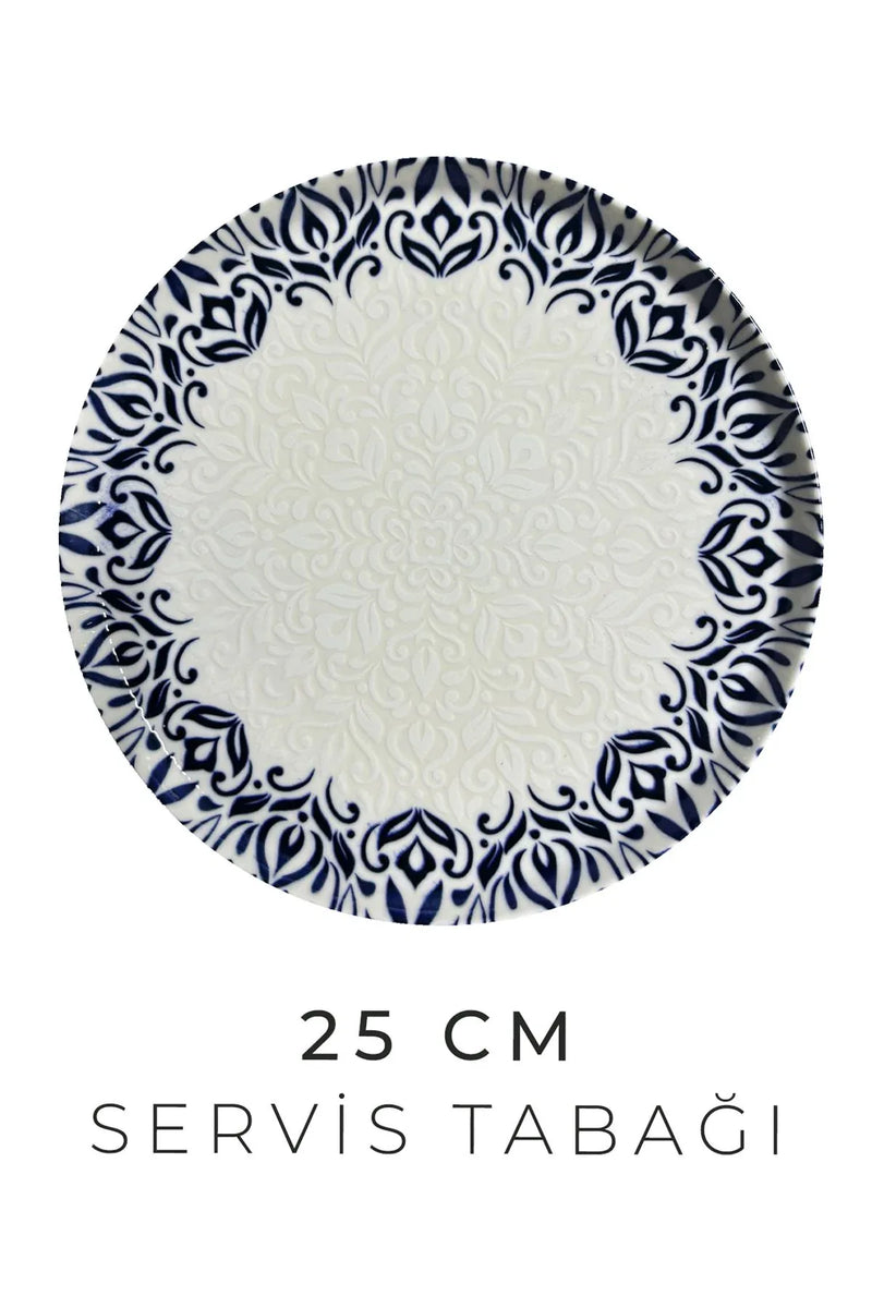 Service de table 24 pièces en New Bone Porcelain pour 6 personnes