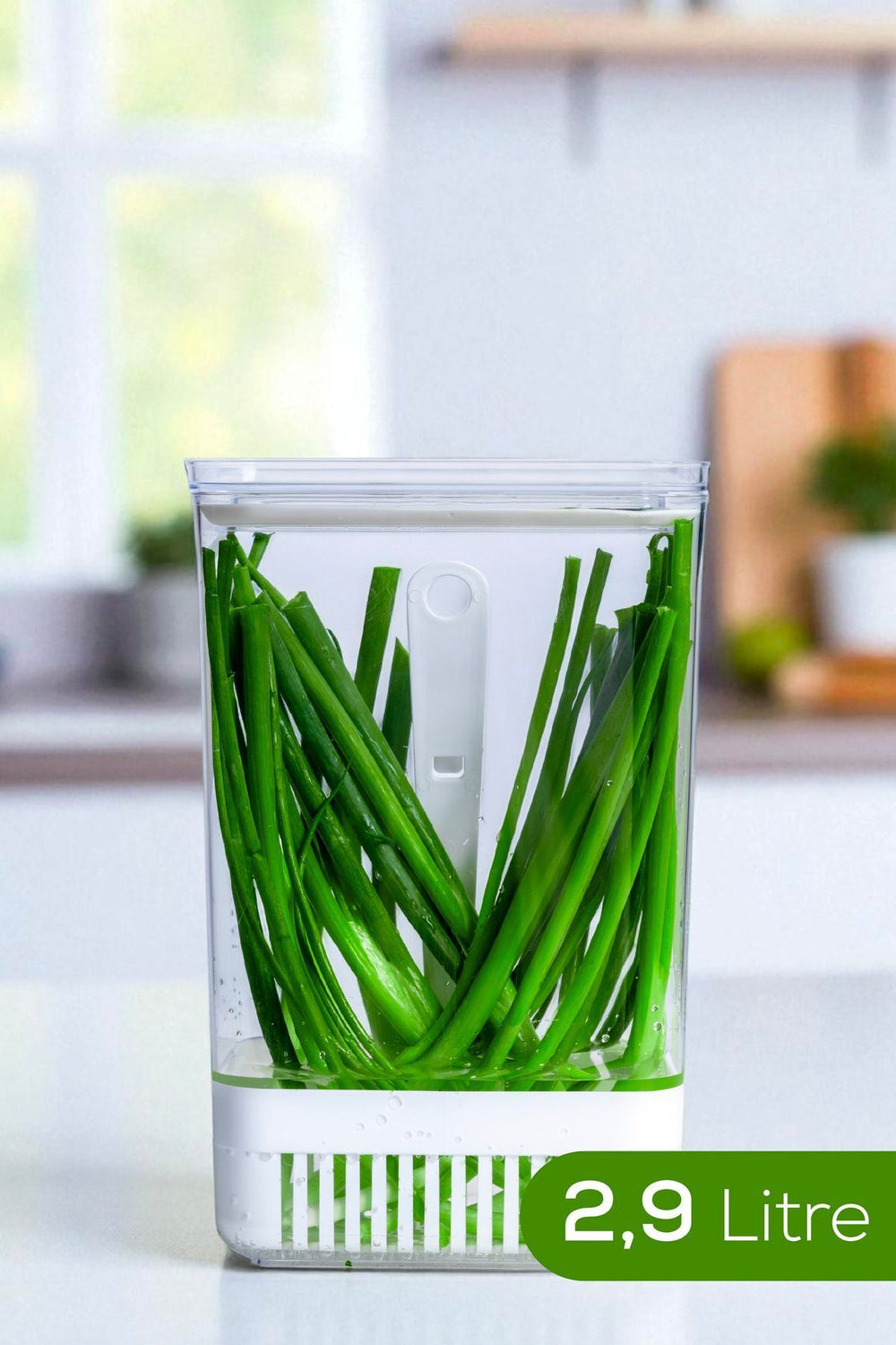 Boîte de conservation pour fruits et légumes 2,9 L avec panier égouttoir – Sans BPA