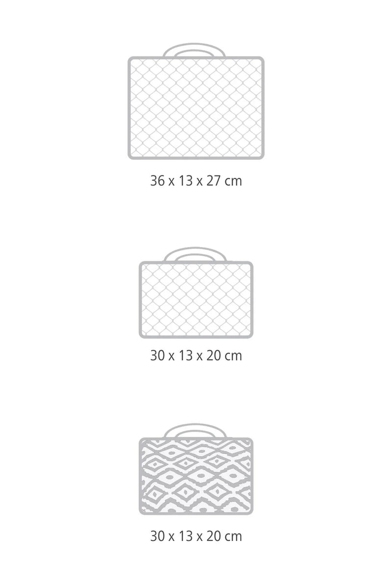 Set de 3 Organisateurs de Valise Boho