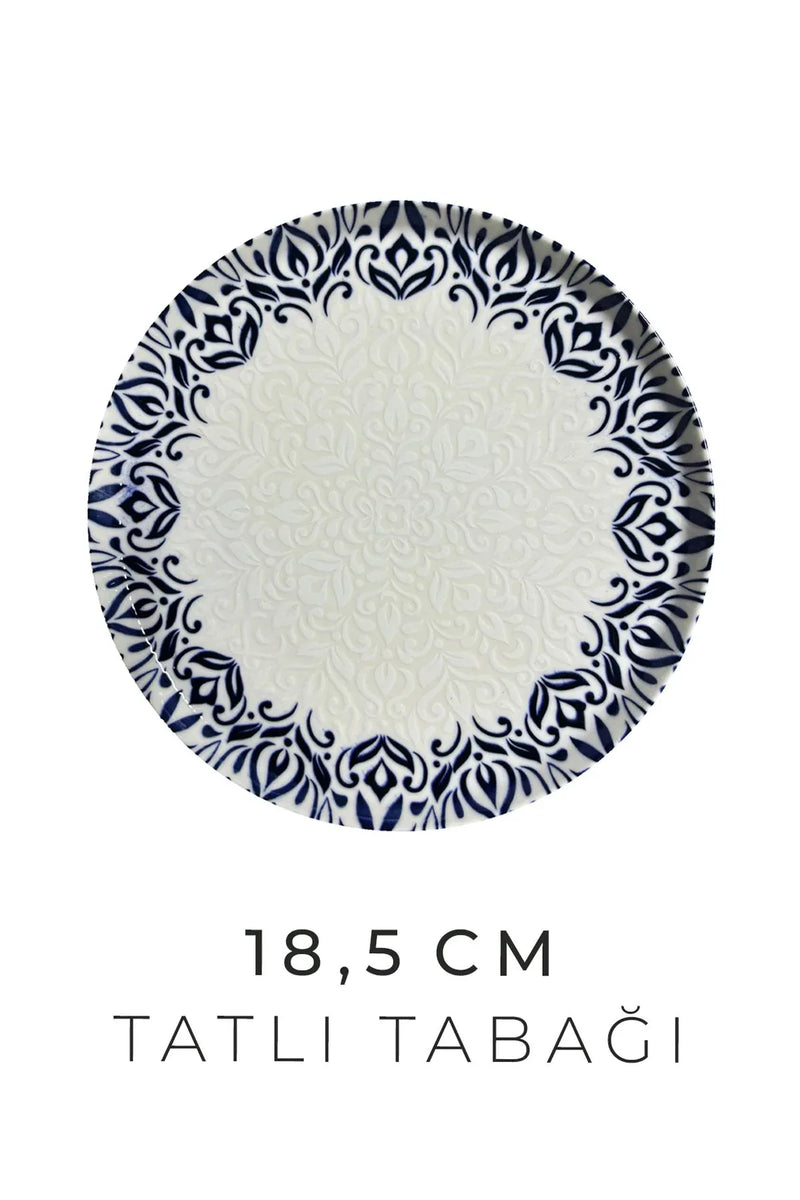 Service de table 24 pièces en New Bone Porcelain pour 6 personnes