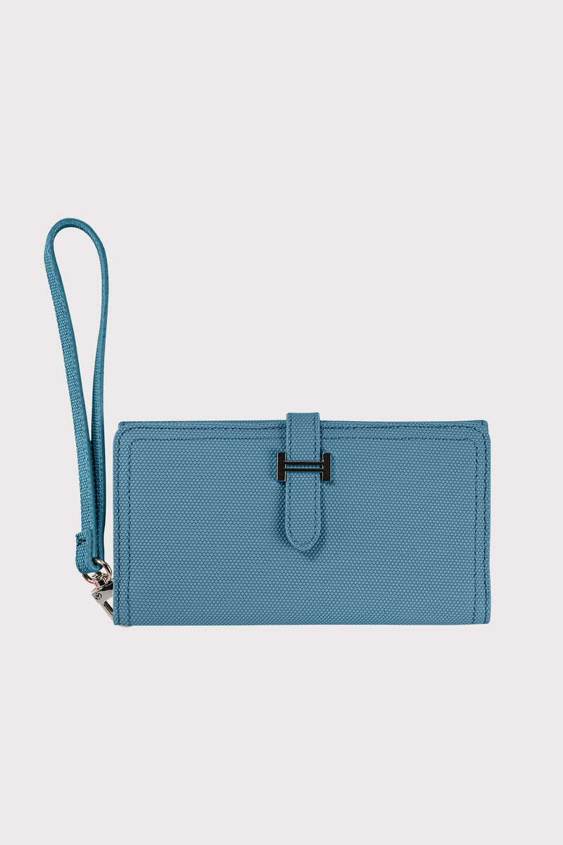 Portefeuille Femme avec Compartiment Téléphone et Dragonne