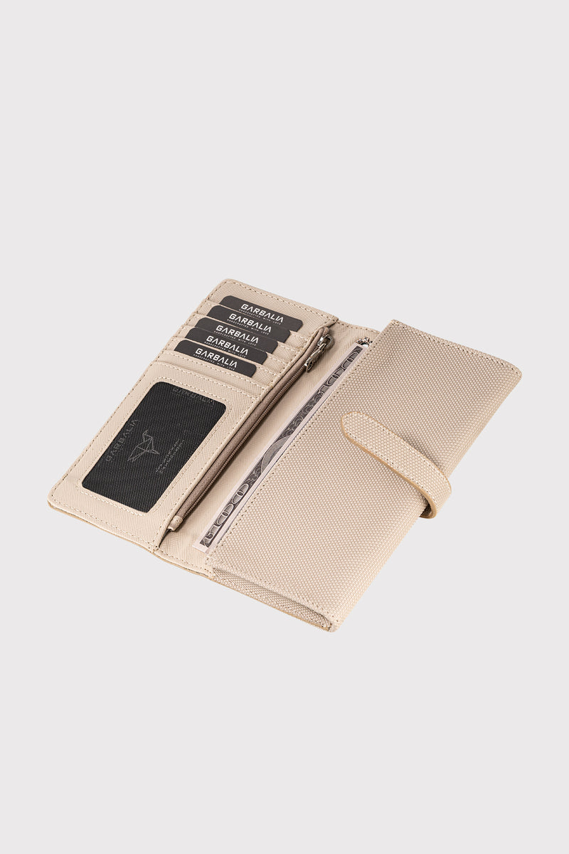 Portefeuille Femme avec Compartiment Téléphone et Dragonne