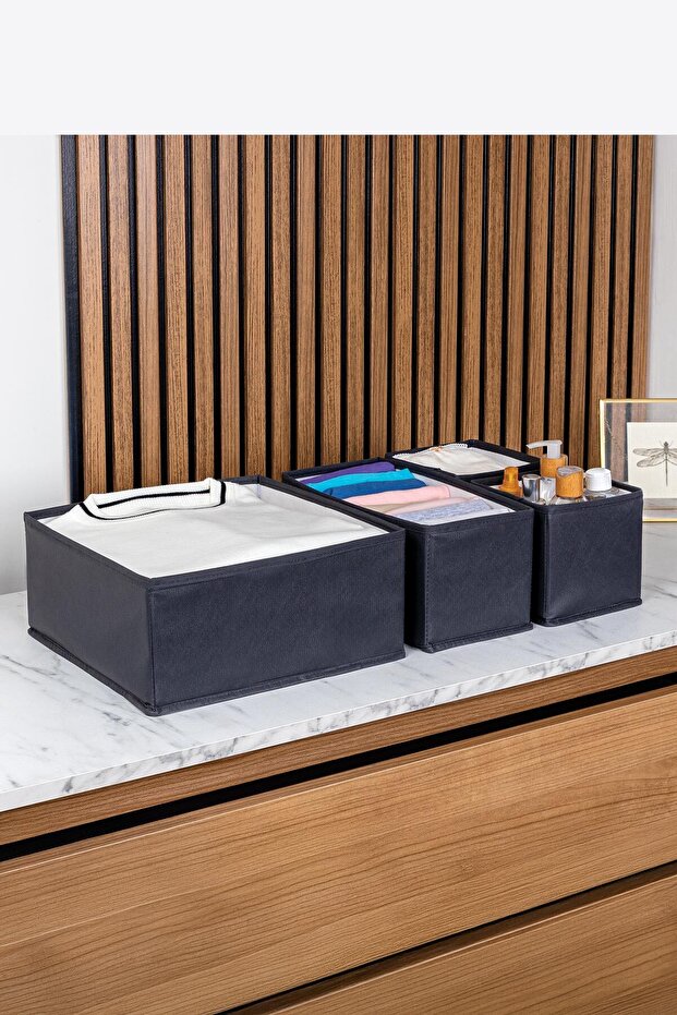 Set de 4 Organisateurs de Tiroir – Solution de Rangement Multifonctionnelle