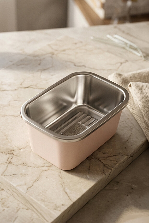 Boîte de Conservation Sous Vide en Inox 304 – 500 ml | Contenant Alimentaire avec Couvercle