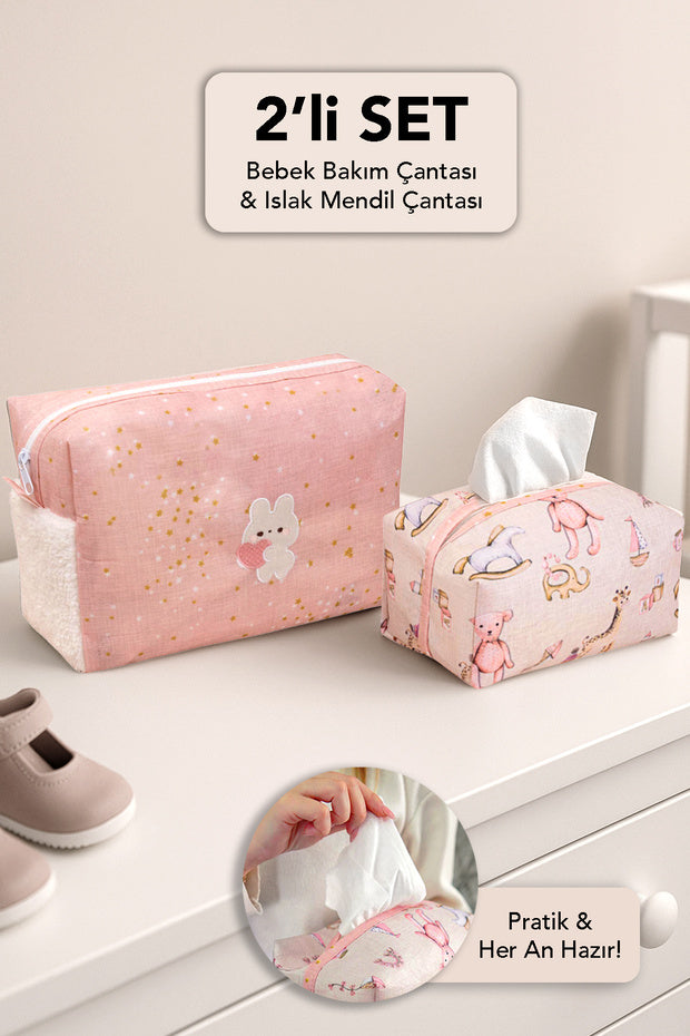 Lot de 2 Organisateurs pour Sac Bébé – Rangement Pratique pour Sorties et Voyages