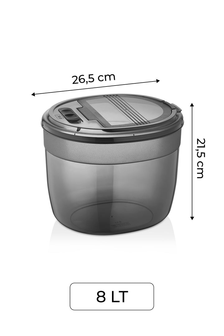 Lot de 4 Grandes Boîtes de Conservation Alimentaire Hermétiques avec Couvercle à Clips