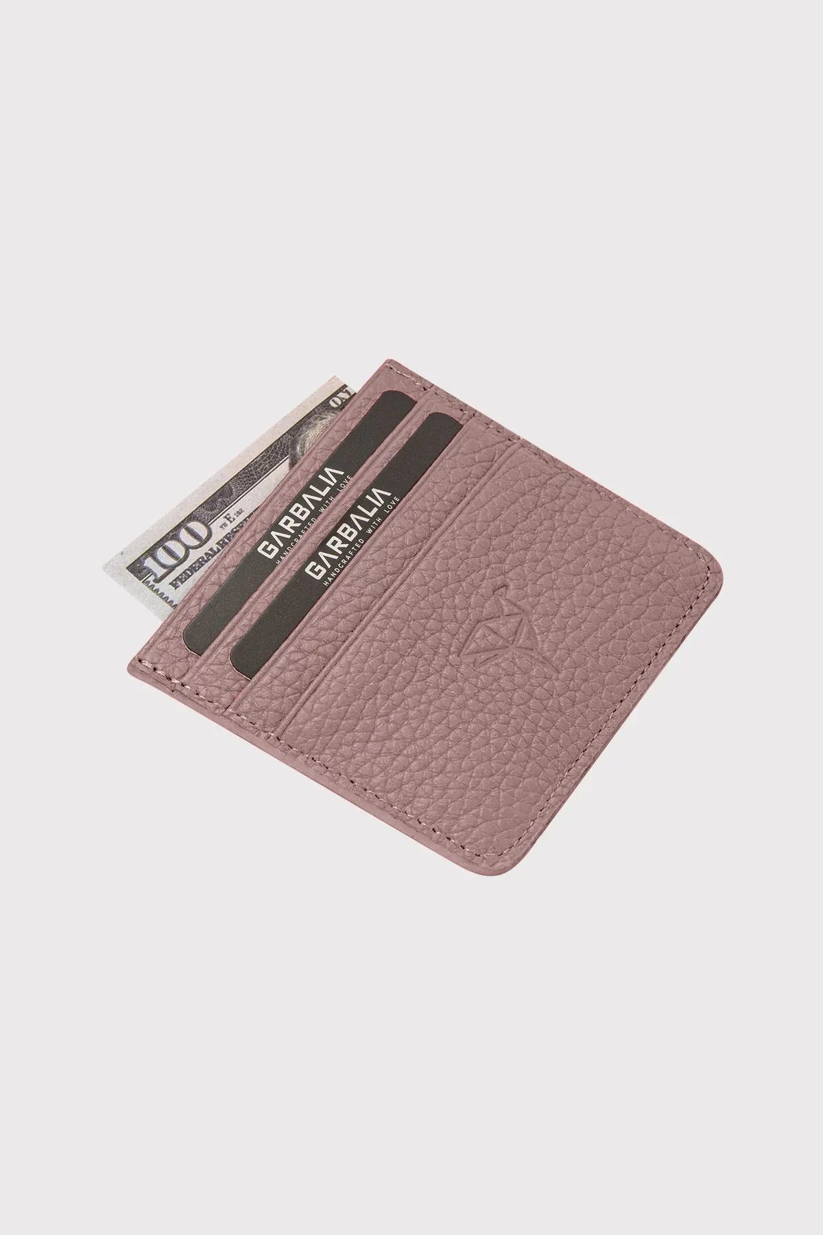 Porte-cartes unisexe fin en cuir véritable motif tressé – Noir Cape - Justyol
