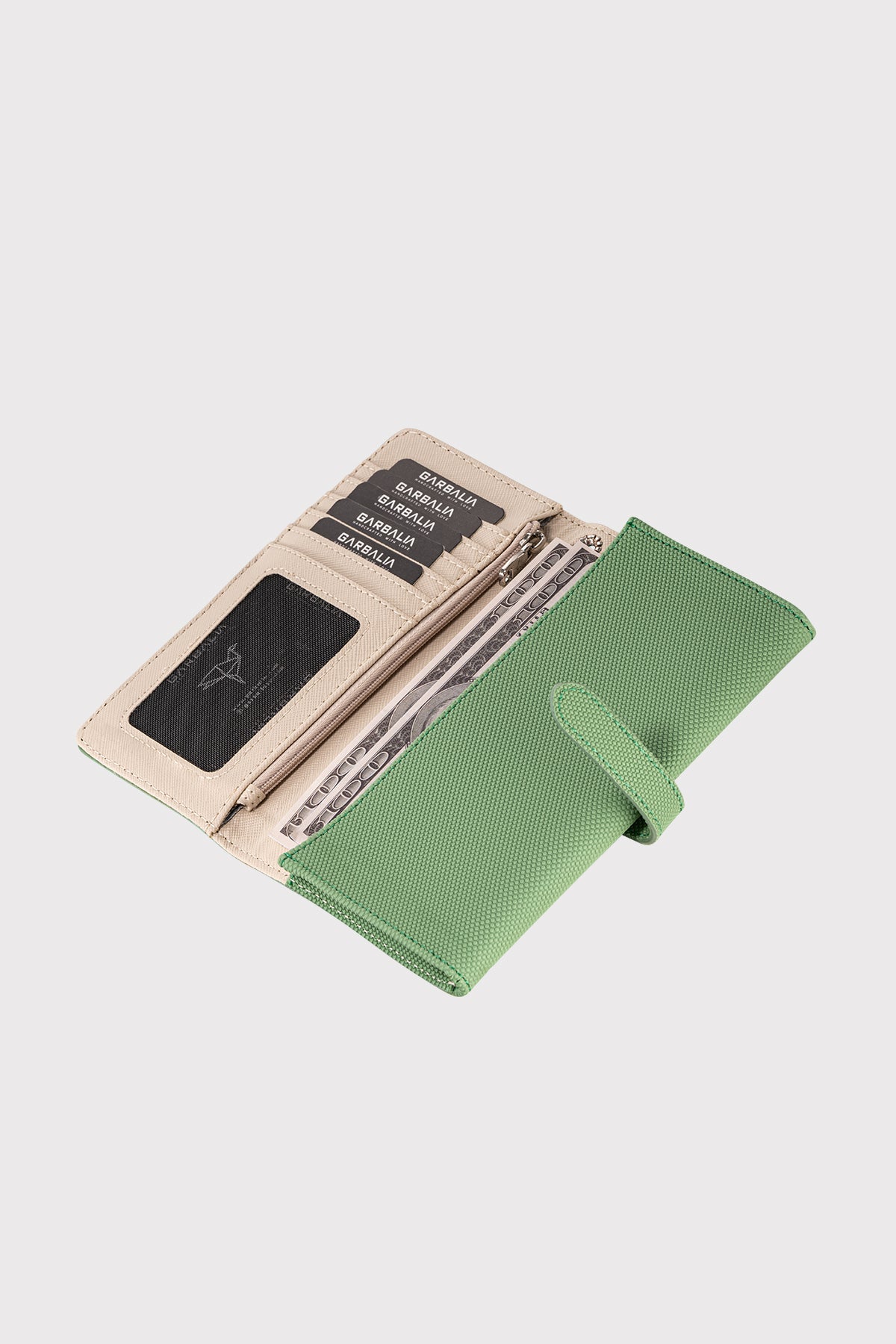 Portefeuille Femme avec Compartiment Téléphone et Dragonne