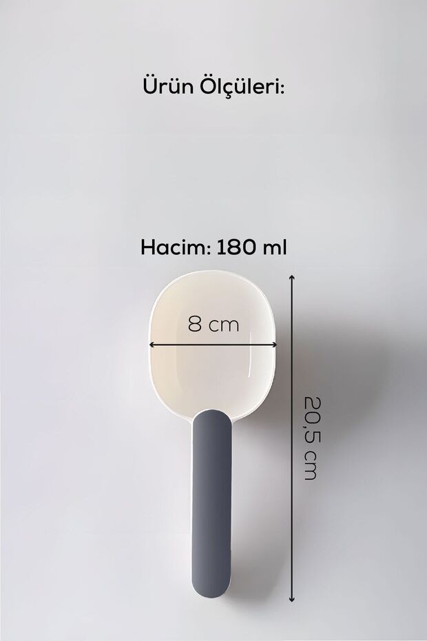 Cuillère Doseuse avec Clip 180 ml pour Cuisine