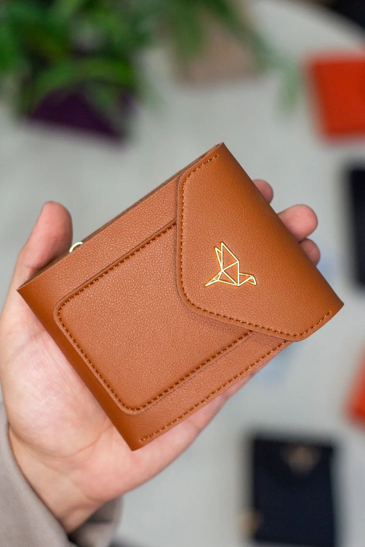 Portefeuille femme vegan zippé avec porte-monnaie et multi-compartiments – Peru - Justyol